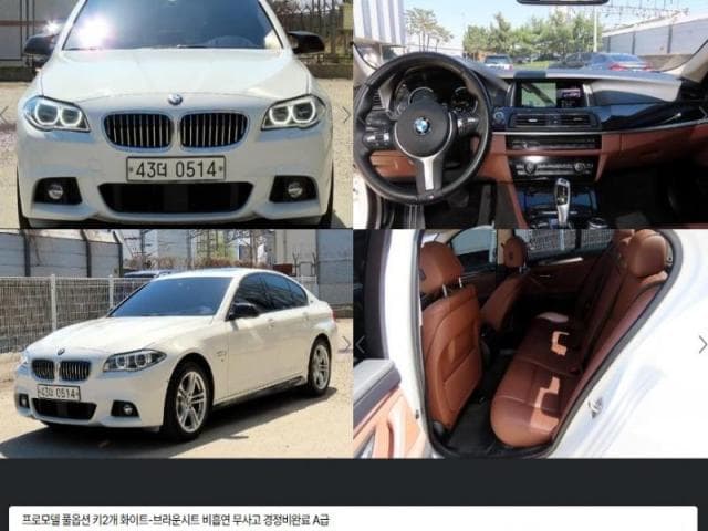 BMW 5시리즈 (5시리즈 (F10. 10년~17년)) 520d xDrive